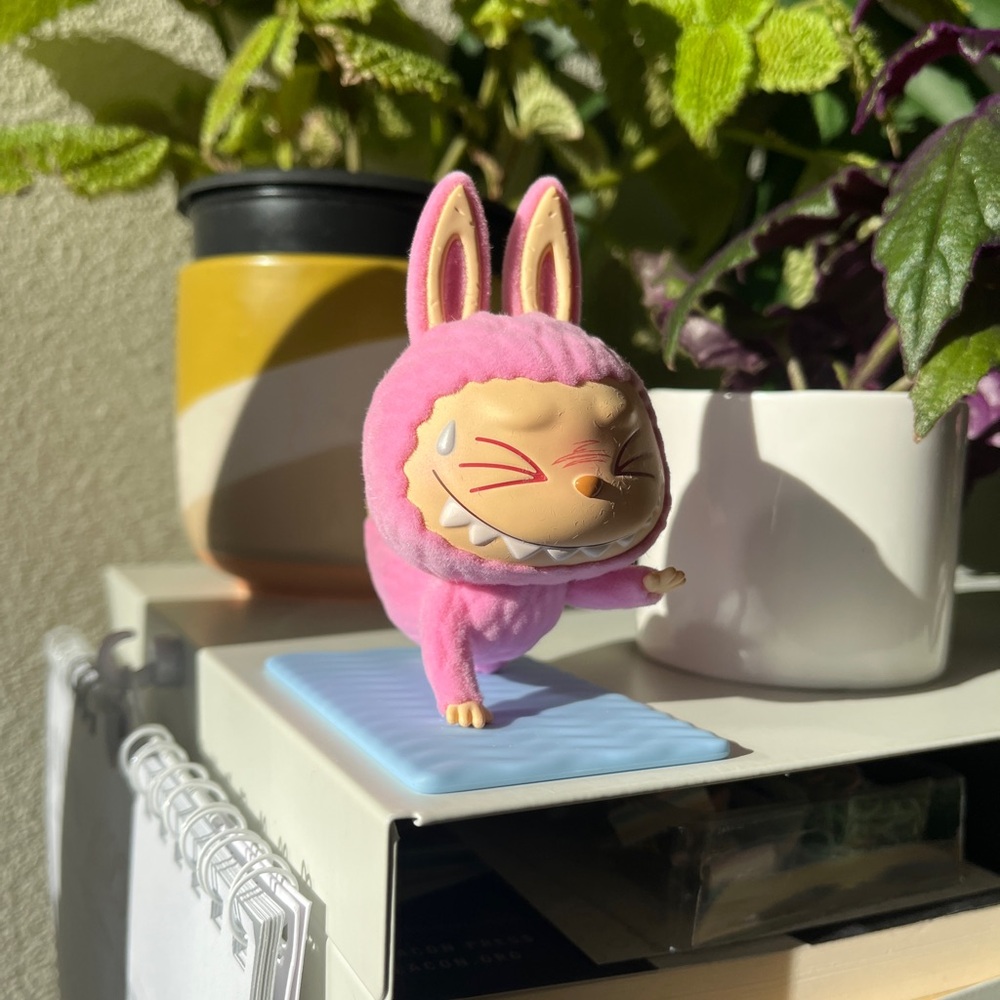 2024 POP MART THE MONSTERS Lazy YOGA Series - Sweating